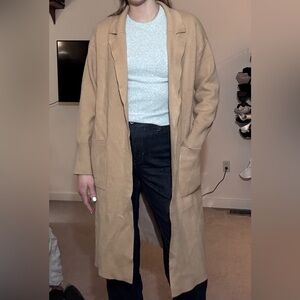 Tan Long Coat